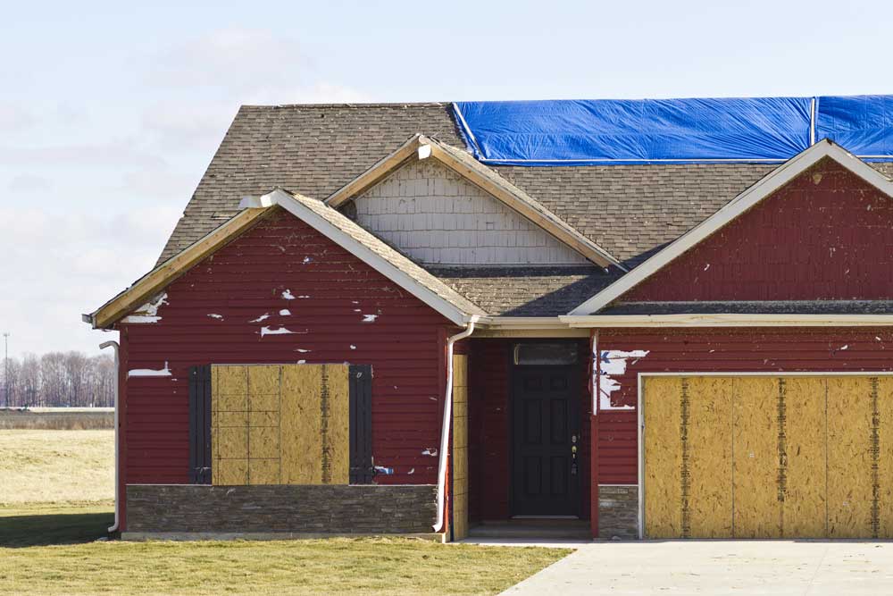 Wind Damage Greenwood